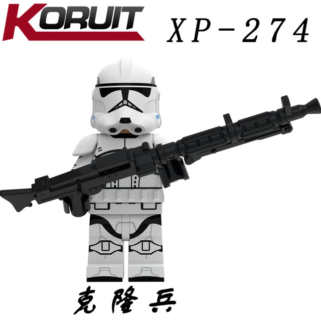 KT1035 Star Wars Action Bricks Clone Troopers Transparent Shadow Storm Commando Team Model Gifts Building Blocks Kids Toys