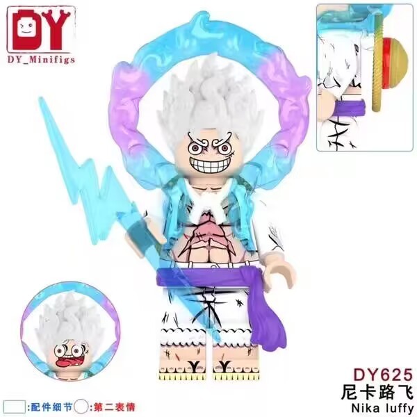 DY625 lego Anime ONE PIECE Nika Luffy mini figures juguetes mini toys building blocks sets Toys for kids