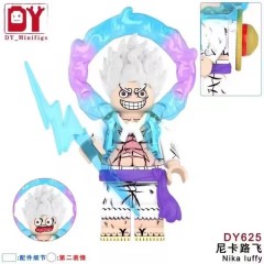 DY625 lego Anime ONE PIECE Nika Luffy mini figures juguetes mini toys building blocks sets Toys for kids