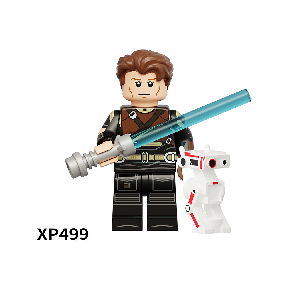 KT1066 Star War Movie Character Cal Kestis Purge Trooper Heavy Assault Trooper Ninth Sister Wars Mini Bricks Building Block Figure Kids Educational Toys Juguete