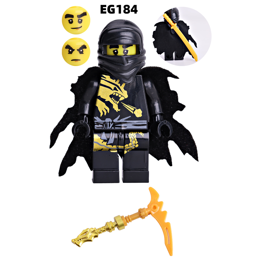 EG181-186 Anime Lego Ninjago: Masters of Spinjitzu mini figures juguetes mini toys building blocks sets Toys for kids