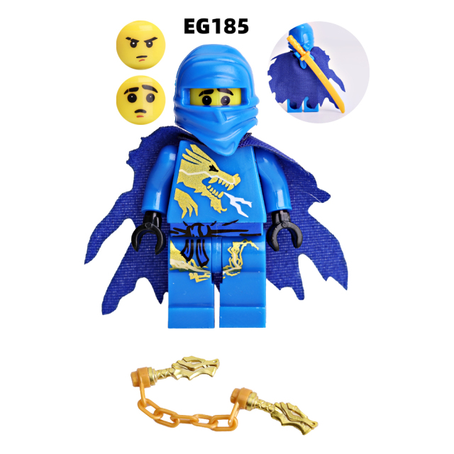 EG181-186 Anime Lego Ninjago: Masters of Spinjitzu mini figures juguetes mini toys building blocks sets Toys for kids