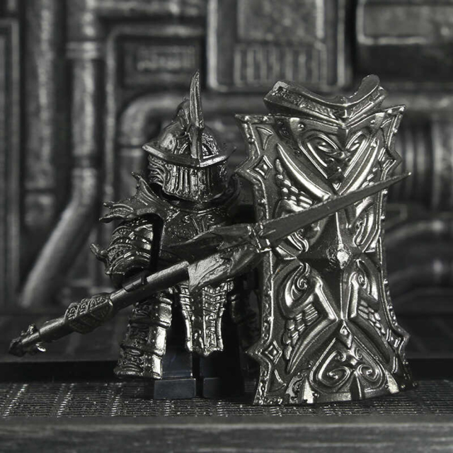 DL005 Demon's Souls Tower Knight mini figures juguetes mini toys building blocks sets Toys for kids