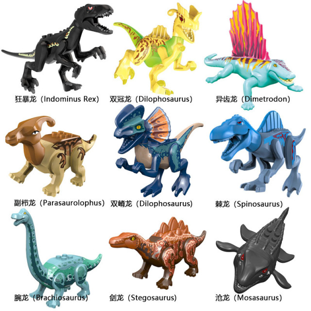 LZ701 lego dinosaur Tyrannosaurus pterosaur sets minifigures juguetes mini toys building blocks sets Toys for kids