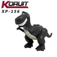 XP156 Black Hugging Dragon Minifigures Juguetes Mini Toys Building Blocks Sets Toys For Kids