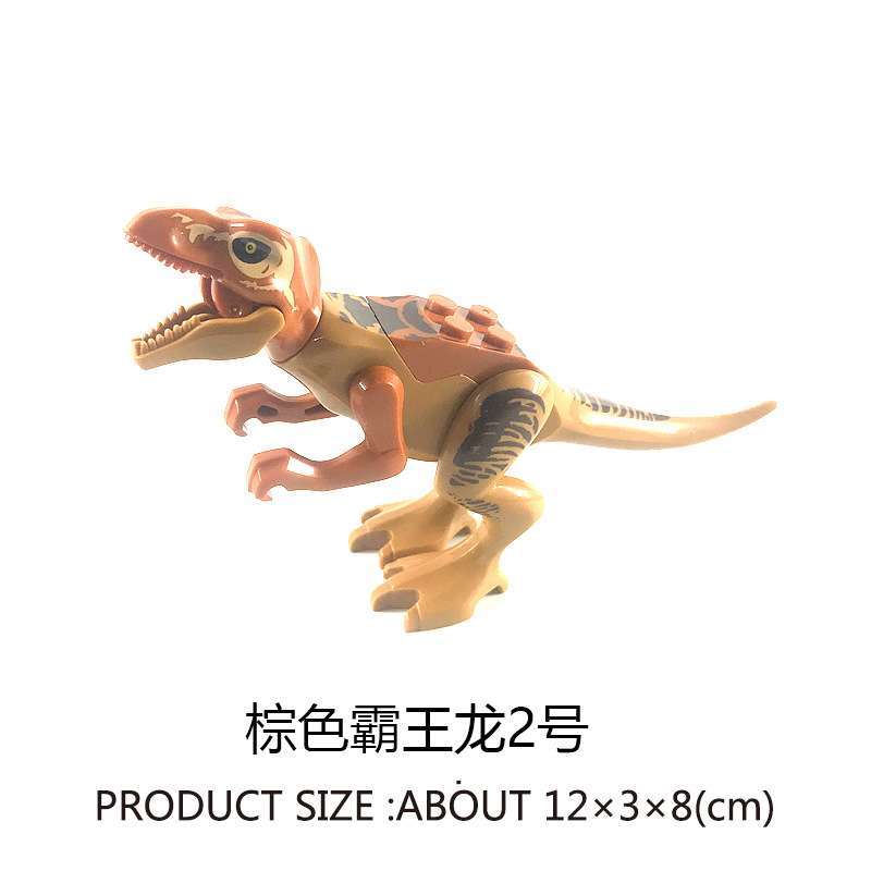 MG1061 lego dinosaur tyrannosaurus rex 12*3*8CM Jurassic World minifigures juguetes mini toys building blocks sets Toys for kids