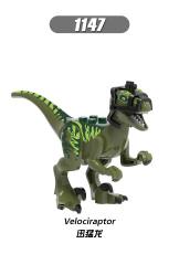 XH1147 Velociraptor Minifigures Juguetes Mini Toys Building Blocks Sets Toys For Kids