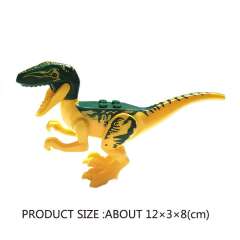 MG1054 lego dinosaur velociraptor 12*3*8CM Jurassic World minifigures juguetes mini toys building blocks sets Toys for kids