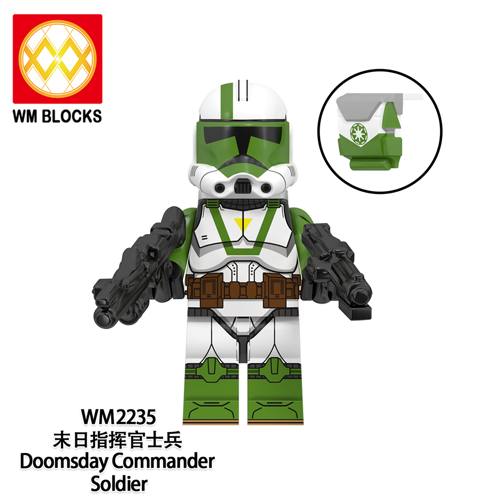 WM6125 Star Wars Doomsday Commander Soldier Doom Mini Figures Juguetes Building Blocks Sets Toys For Kids