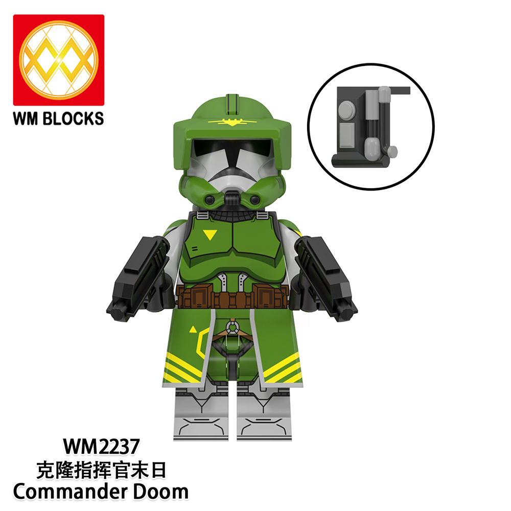 WM6125 Star Wars Doomsday Commander Soldier Doom Mini Figures Juguetes Building Blocks Sets Toys For Kids