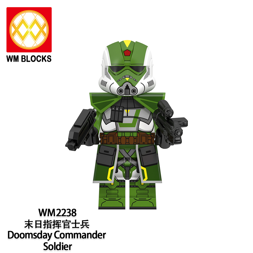 WM6125 Star Wars Doomsday Commander Soldier Doom Mini Figures Juguetes Building Blocks Sets Toys For Kids
