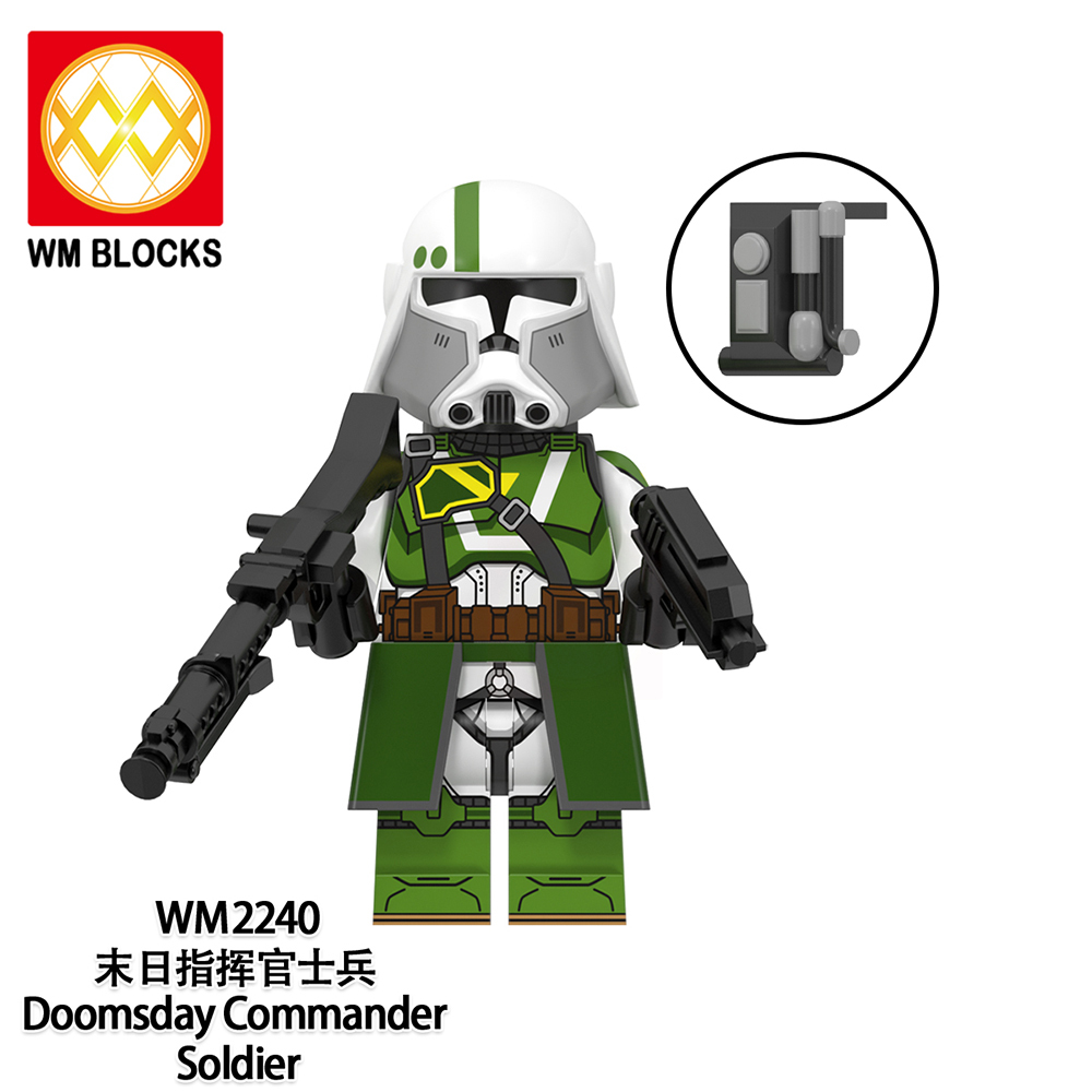 WM6125 Star Wars Doomsday Commander Soldier Doom Mini Figures Juguetes Building Blocks Sets Toys For Kids