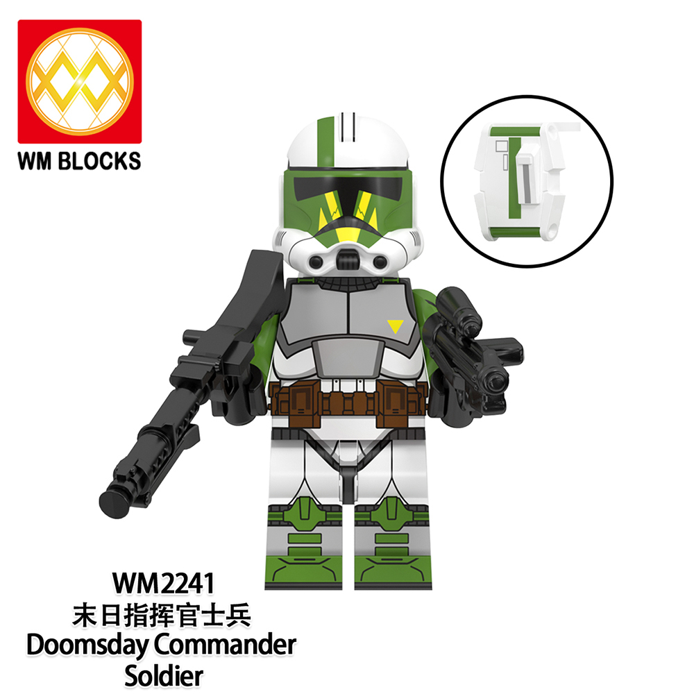 WM6125 Star Wars Doomsday Commander Soldier Doom Mini Figures Juguetes Building Blocks Sets Toys For Kids