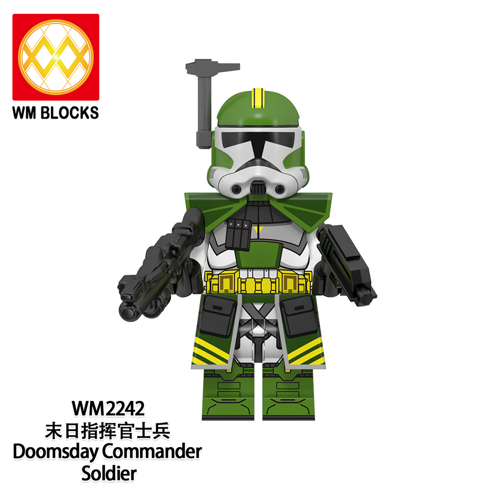 WM6125 Star Wars Doomsday Commander Soldier Doom Mini Figures Juguetes Building Blocks Sets Toys For Kids