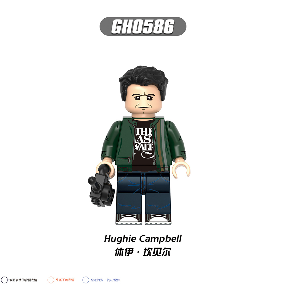 G0174 DC Marvel superhero The Homelander Frenchi Billy Butcher Hughie Campbell Mother's Milk Ryan Kimiko mini figures juguetes mini toys building blocks sets Toys for kids