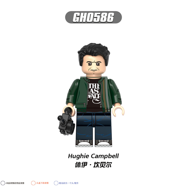 G0174 DC Marvel superhero The Homelander Frenchi Billy Butcher Hughie Campbell Mother's Milk Ryan Kimiko mini figures juguetes mini toys building blocks sets Toys for kids