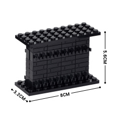 MOC0078-3 Lego WW2 military Weapon gun rack war toys soldiers army building blocks sets Toys for kids