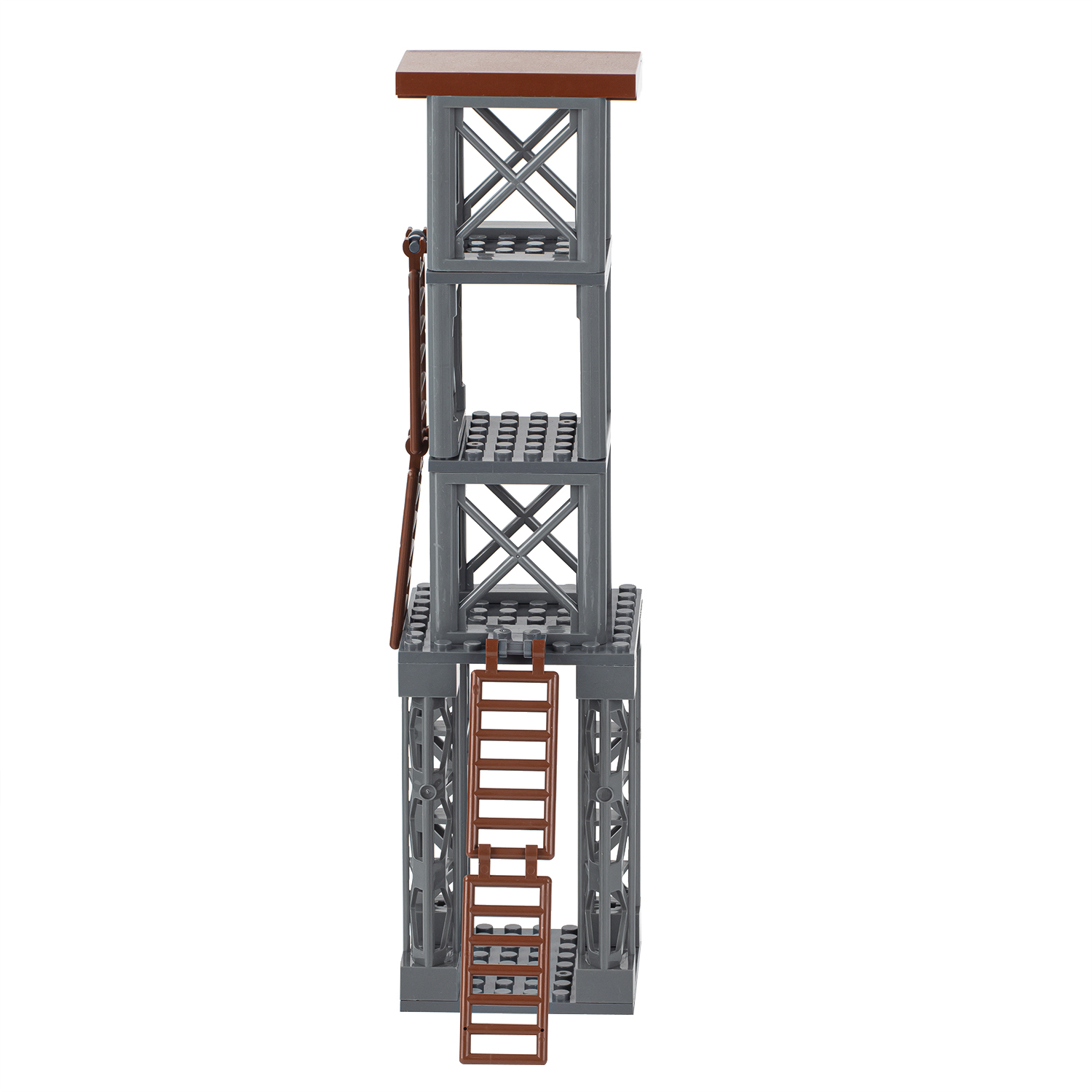 MOC0080-6 Lego WW2 military Watchtower Weapon gun war toys soldiers army building blocks sets Toys for kids