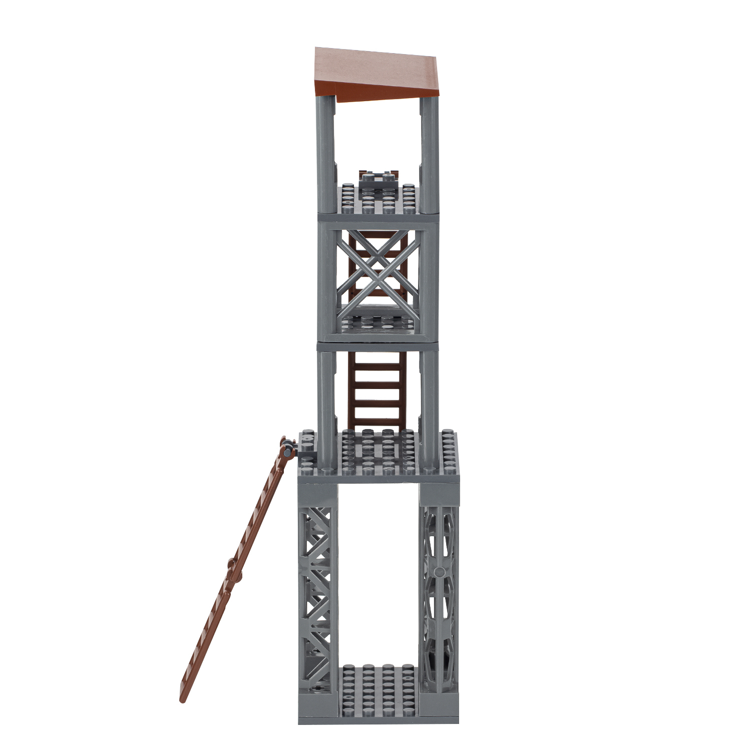 MOC0080-6 Lego WW2 military Watchtower Weapon gun war toys soldiers army building blocks sets Toys for kids