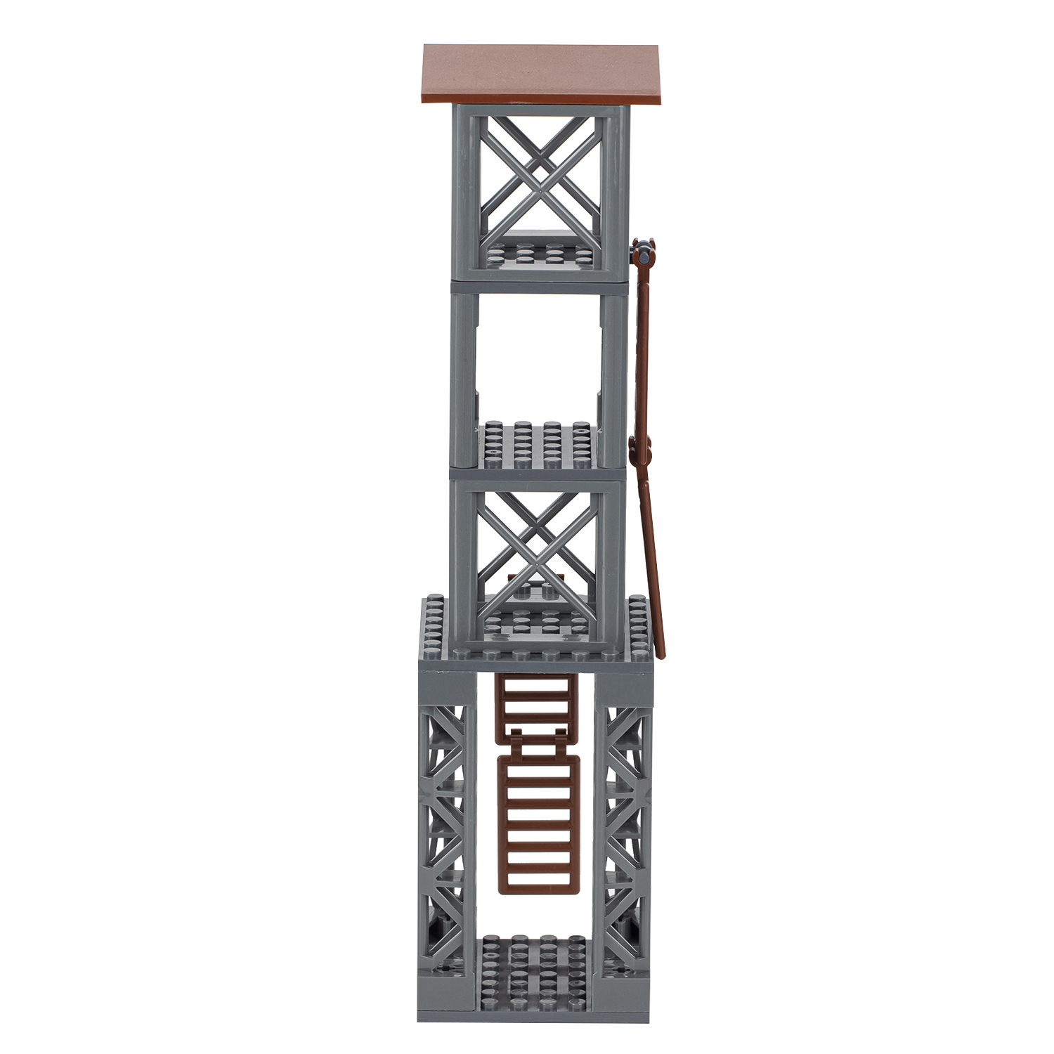 MOC0080-6 Lego WW2 military Watchtower Weapon gun war toys soldiers army building blocks sets Toys for kids