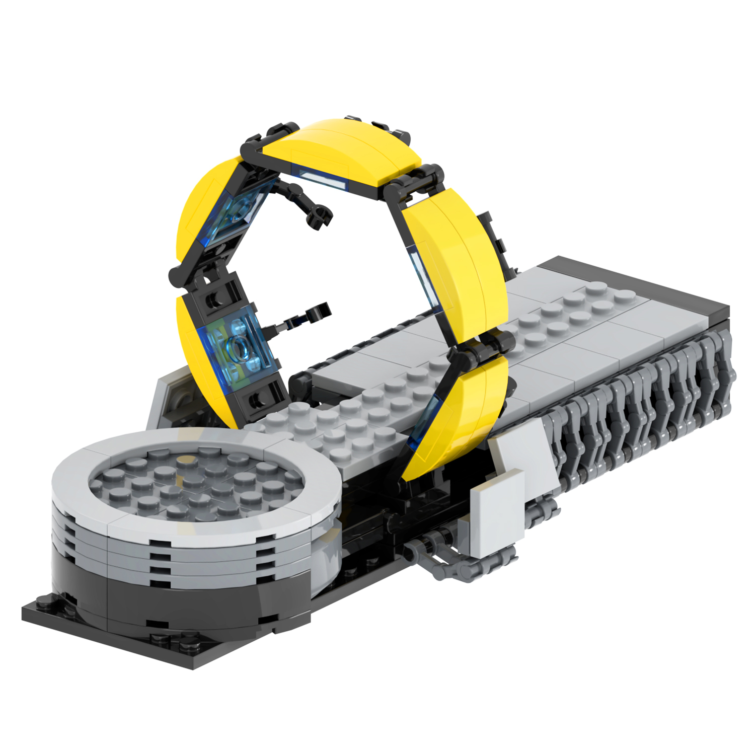 MOC1051 Movie Series 207Pcs Compatible With Tony Stark Suit-Up Gantry Bricks DIY Building Blocks Gifts Toys For Children