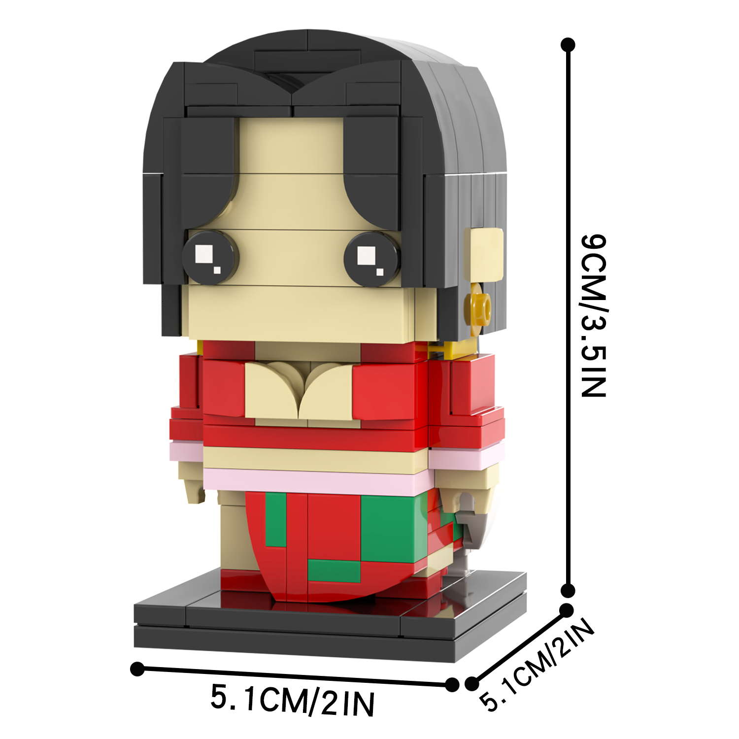 MOC7205 Japanese One Piece Boa Hancock Character Juguetes Set Figures Building Blocks Amessble Model Educational Anime Kids Gift Toys