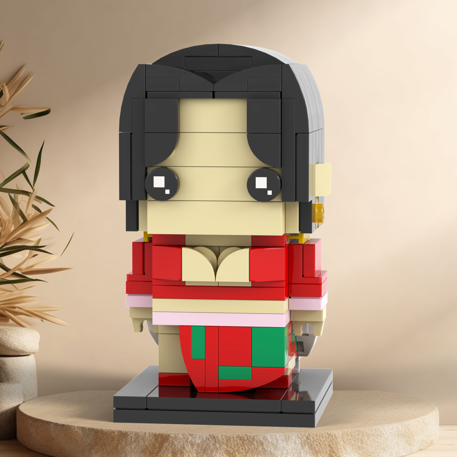 MOC7205 Japanese One Piece Boa Hancock Character Juguetes Set Figures Building Blocks Amessble Model Educational Anime Kids Gift Toys
