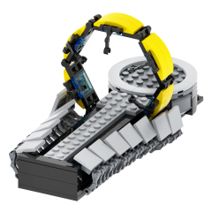 MOC1051 Movie Series 207Pcs Compatible With Tony Stark Suit-Up Gantry Bricks DIY Building Blocks Gifts Toys For Children