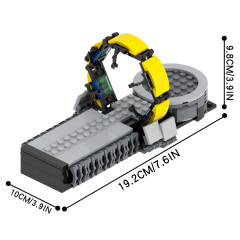 MOC1051 Movie Series 207Pcs Compatible With Tony Stark Suit-Up Gantry Bricks DIY Building Blocks Gifts Toys For Children