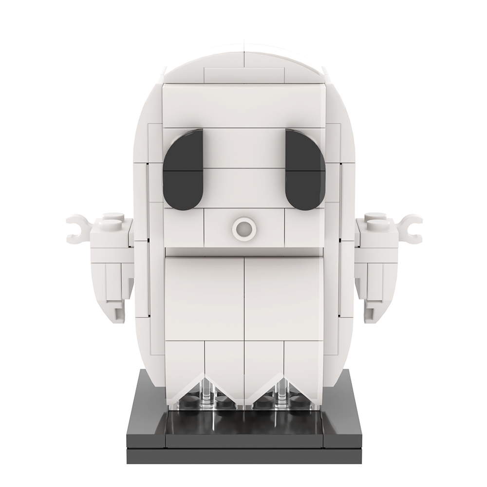 MOC1068 BrickheadZ 112PCS Horror Movie Ghost Model MOC Building Blocks DIY Toys For Kids Halloween Gift
