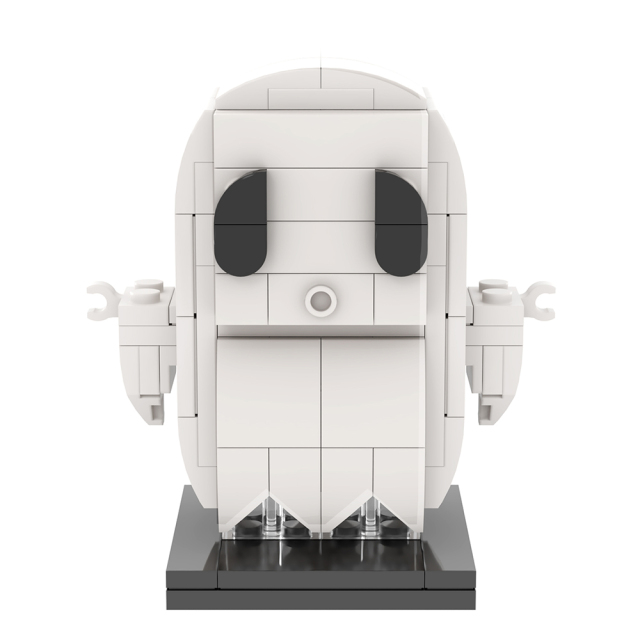 MOC1068 BrickheadZ 112PCS Horror Movie Ghost Model MOC Building Blocks DIY Toys For Kids Halloween Gift