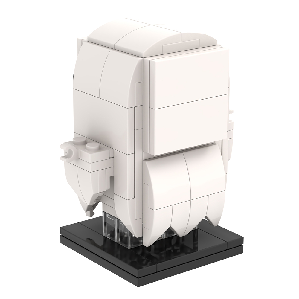 MOC1068 BrickheadZ 112PCS Horror Movie Ghost Model MOC Building Blocks DIY Toys For Kids Halloween Gift