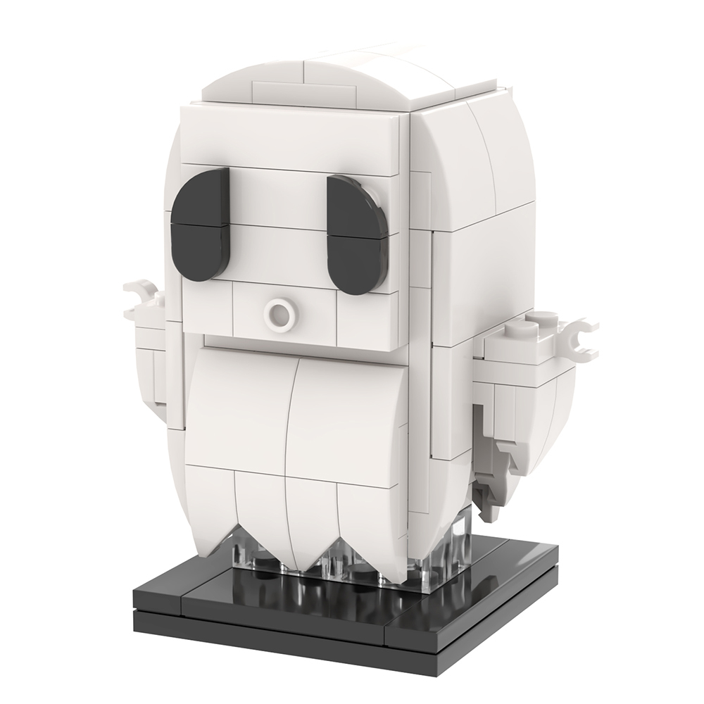 MOC1068 BrickheadZ 112PCS Horror Movie Ghost Model MOC Building Blocks DIY Toys For Kids Halloween Gift