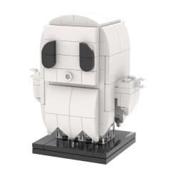 MOC1068 BrickheadZ 112PCS Horror Movie Ghost Model MOC Building Blocks DIY Toys For Kids Halloween Gift