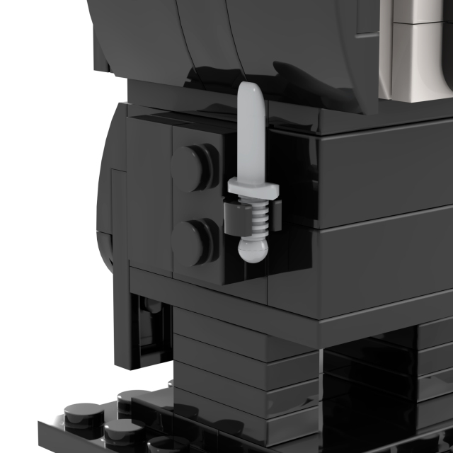 MOC1069 BrickheadZ 104PCS Horror Movie Scream Model MOC Building Blocks DIY Toys For Kids Halloween Gift