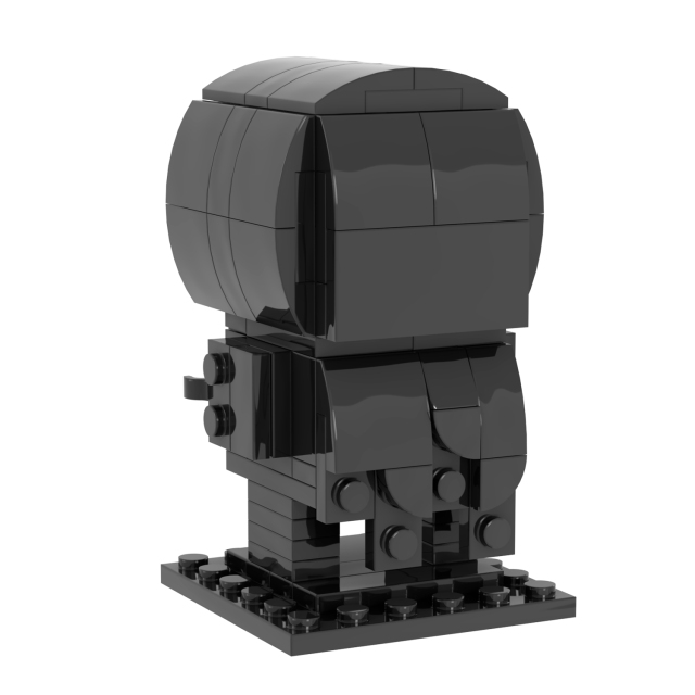 MOC1069 BrickheadZ 104PCS Horror Movie Scream Model MOC Building Blocks DIY Toys For Kids Halloween Gift
