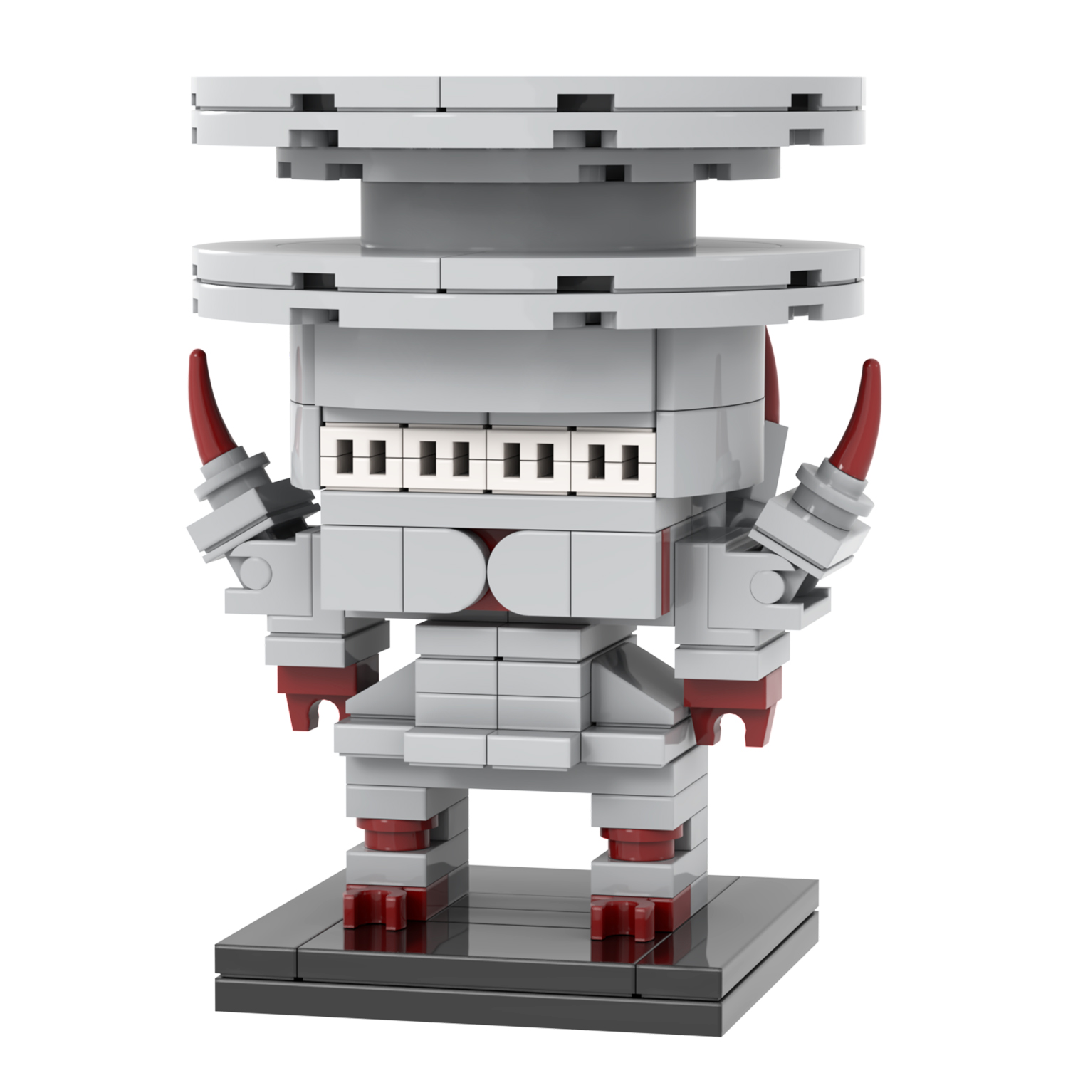 MOC7259 MOOXI Anime Series 129Pcs Monster Kaiju NO 9 BrickHeadsed ...