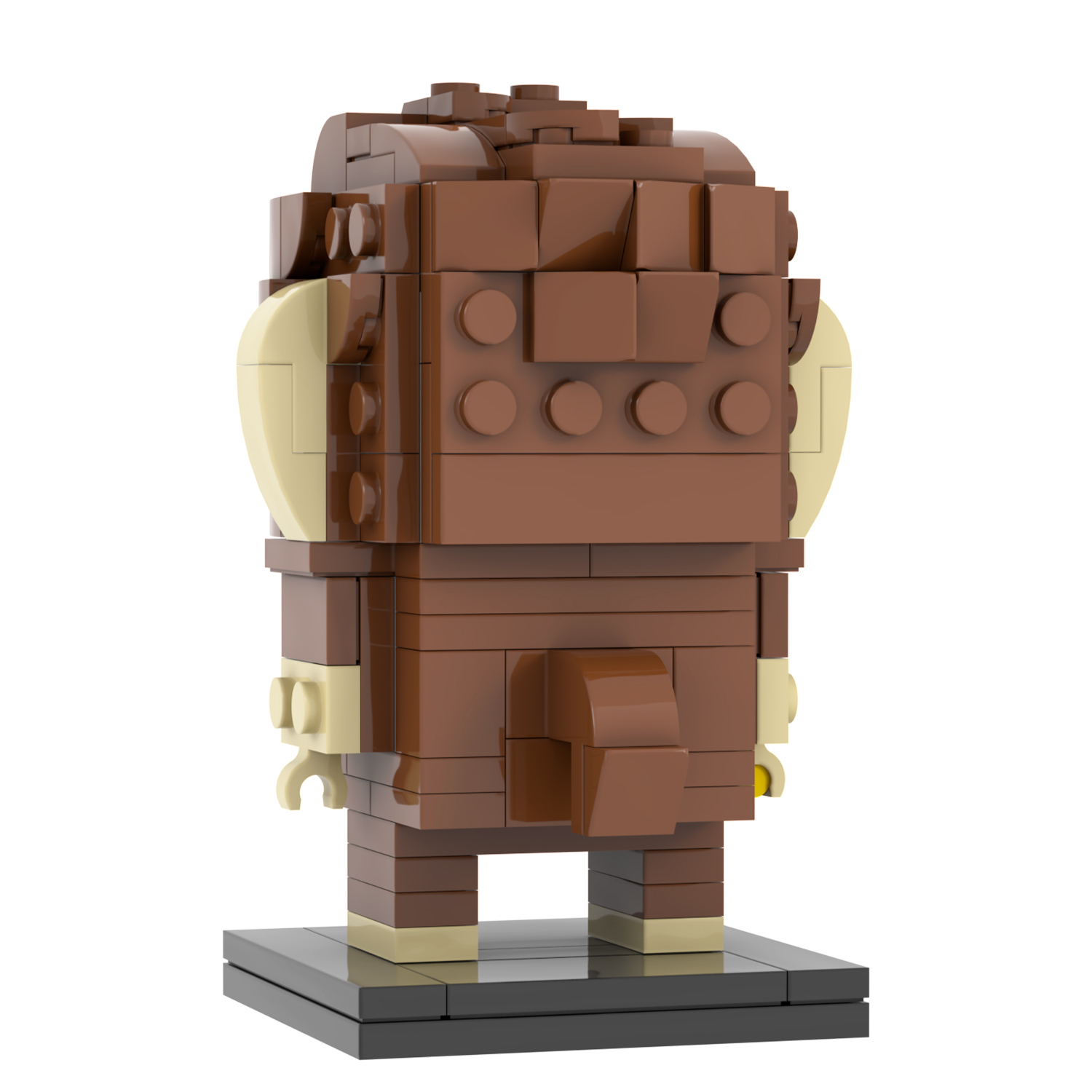 MOC7221 MOOXI Animal Series 164Pcs MOC Bricks Monkey BrickHeadsed Building Blocks Kids Educational Toys For Children Birthday Gift