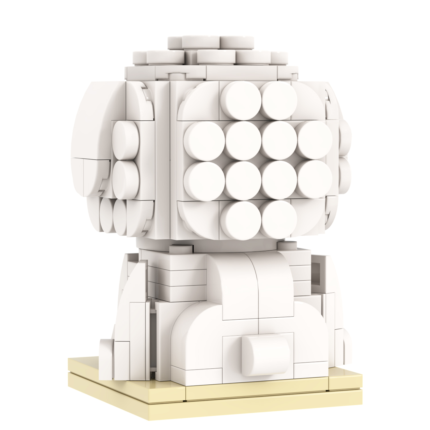 MOC7227 Bichon Frise 178Pcs Square Head Bricks Animal  Series Collect Assemble Educational DIY Model Building Blocks for Children Gift Toys