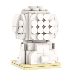 MOC7227 Bichon Frise 178Pcs Square Head Bricks Animal  Series Collect Assemble Educational DIY Model Building Blocks for Children Gift Toys