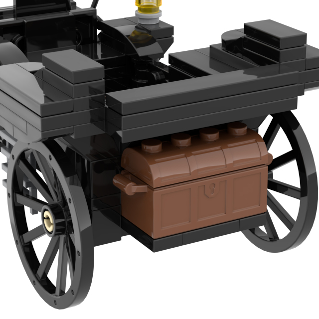 MOC5039 Lego Medieval wars black carriage military toys soldiers army building blocks sets Toys for kids