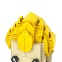 MOC7153 Dragon Ball Z Anime Character Vegeta IV 201Pcs Square Head Bricks Assemble Plastic Collect Educational Building Blocks Kids Gift Toys