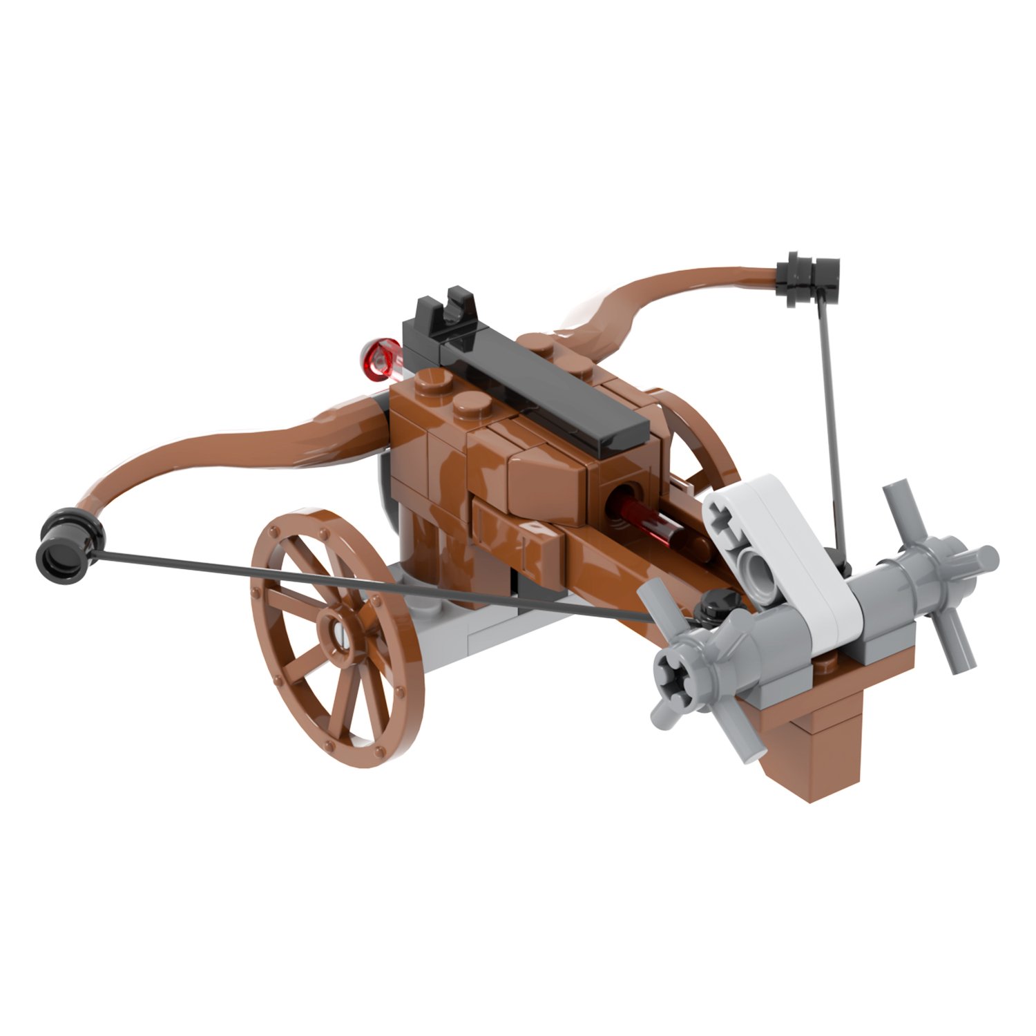 MOC5041 Lego Medieval wars Crosscar carriage military toys soldiers army building blocks sets Toys for kids