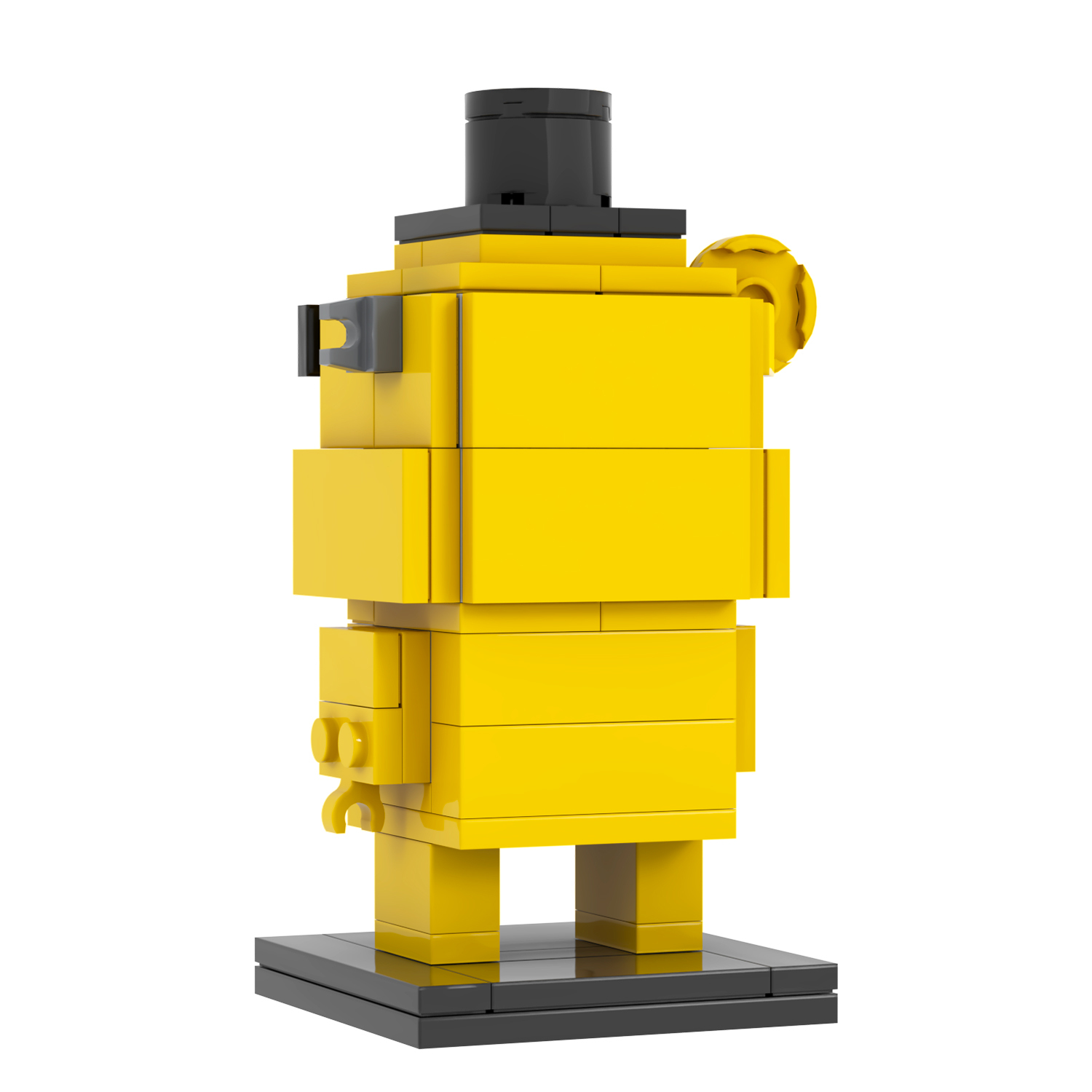 MOC7147 Five Night At Freddy Game Character MOOXI Horror Figure Golden Freddy 107Pcs HeadzBricks DIY Building Block Kids Toys For Children Birthday Gift