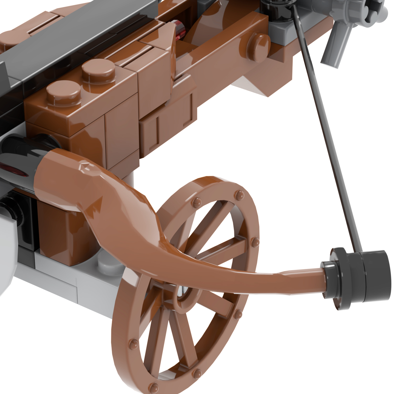 MOC5041 Lego Medieval wars Crosscar carriage military toys soldiers army building blocks sets Toys for kids