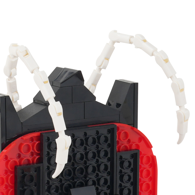 MOC1400 The Art Of Metempsychosis Yama Model Building Blocks Creative Anime Ninjutsu Scene Assembly Bricks DIY Kids Gift Toys