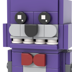 MOC7144 MOOXI Horror Game Figure 115Pcs Bonnie Bricks Toy Bear Five Night At Freddy BrickHeadsed DIY Building Block Kids Toys For Children Birthday Gift