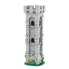 MOC5054 Lego Medieval tower building castle door military city wall fort fortress toys soldiers army building blocks sets Toys for kids