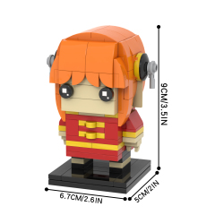MOC7122 Kagura 151Pcs Head Bricks Japanese Anime Gintama Bandai Namco Pictures Characters Education Assembles Model Building Blocks Kids Gift Toys
