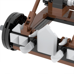 MOC5067 Lego military Bomb barrel catapult War scene military base building WW2 War scene toys soldiers army building blocks sets Toys for kids
